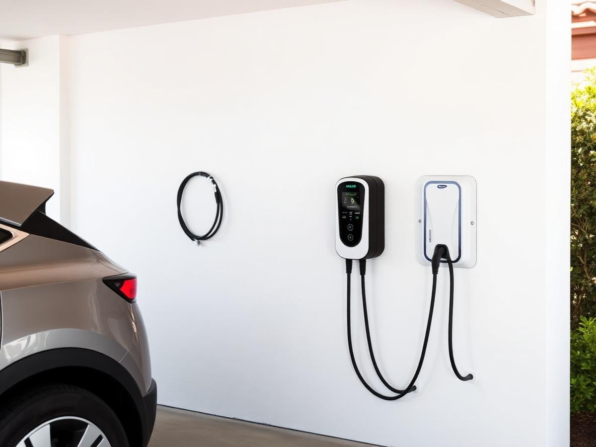 Wallbox 7,4 kW em residência